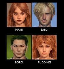 Maybe you would like to learn more about one of these? Giada S Adventures Realistic Version Of One Piece Character