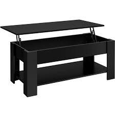 Shop for p2 mdf coffee tables in living room furniture at walmart and save. Customer Favorite Smilemart Mdf Coffee Table With Shelves Black Accuweather Shop