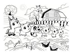 Coloriage la vache à gommette imprimer le coloriage grand format en fichier pdf cliquez : Coloriage Ferme 20 Modeles A Imprimer