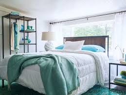 Guest bedroom pictures from hgtv urban oasis 2016. Guest Room Makeover With Industrial Modern Furniture
