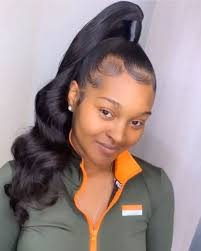 How to make a super sleek ponytail and how to change up a classic ponytail with two different ponytail hairstyles. 35 Weave Ponytail Hairstyles