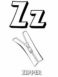Both countries are located in africa. Zipper Letter Z 1 Coloring Page Free Printable Coloring Pages For Kids