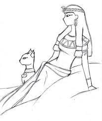Cleopatra Drawing Google Trsene Egyptian Drawings Art Pencil Drawings Of Girls