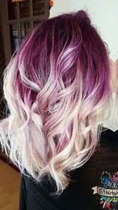 Purple Blonde Ombre Dyed Hair Color Hairbykaseyoh Hair Dye Colors Dyed Hair Hair Styles