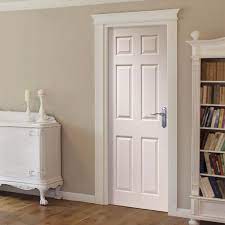 Do i need to paint white primed doors. Colonial 6 Panel Door With Wood Grain Effect White Primed Doors Interior White Interior Doors Wood Doors Interior