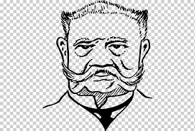 Los pelos verdaderamente son conspicuos en los hombres adultos, como también lo suele ser la barba. Desastre De Hindenburg Dibujo Caricatura Bigote Hitler Blanco Cara Monocromo Png Klipartz