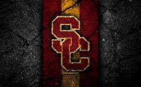 Follow the vibe and change your wallpaper every day! Download Wallpapers Usc Trojans 4k American Football Team Ncaa Purple Yellow Stone Usa Asphalt Texture American Football Usc Trojans Logo For Desktop Free Pictures For Desktop Free