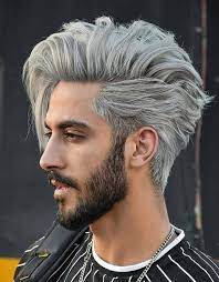 This Hair Wax Color Will Sublimate Your Hair Styles Mens Hair Colour Men Hair Color Long Hair Styles Men