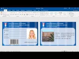 Como Hacer Un Carnet De Identidad En Word Youtube Hacer tu foto carnet online te costará solo lo que cueste el papel y la tinta de la impresora, unos céntimos! un carnet de identidad en word