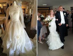 Combining The Past With Today Reconstructed Wedding Dress Casamento