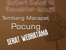 Feb 16, 2021 · tembang macapat indikator soal. Tembang Pocung Materi Bahasa Jawa Kelas Xi Semester 1 Youtube