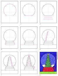 How To Draw A Snow Globe Art Projects For Kids Drawing is a complex skill, impossible to grasp in one night, and sometimes you just want to draw. how to draw a snow globe art projects
