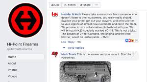 Yc9s were planned to became available for sale in 2020, but as of 2021 the model was not available for consumers. Social Media Blows Up After Hk S Savage Roast Of Hi Point Ballistic Magazine