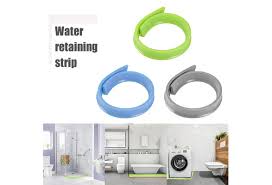 The collapsible water dams (u.s patent (#7,055,188)) by kr specialties inc. Collapsible Shower Threshold Water Dam Shower Barrier And Retention System Wish