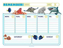 Free Finding Dory Calendar Mama Likes This Finding Dory Free Disney Coloring Pages Disney Coloring Pages