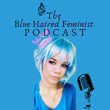 Blue haired feminist