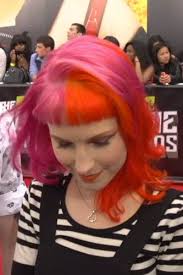 Hayley Williams Hair Steal Her Style Page 4 Pink And Orange Hair Hayley Williams Hair Styles