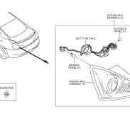 Rear Combination Lamp - 2011 Infiniti G37 Coupe