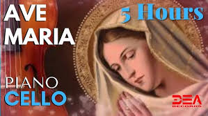 Ave Maria Instrumental, Piano, Cello, Ave Maria Schubert, Relaxing Classic  Piano Music