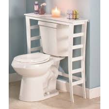 Amazon Com Wooden Over The Toilet Table White Toilet Paper Holders Wooden Bathroom Storage Restroom Decor Bathroom Storage