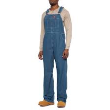 Dickies Indigo Bib Overalls For Men