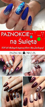 Swiateczne Paznokcie Top 20 Slicznych Propozycji Na Modne
