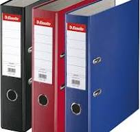 Esselte, Pack 3 A4 Lever Arch File, 550 Sheets Capacity, PP, Plastic Cover,  Red, Blue and Black File Folders, 628327