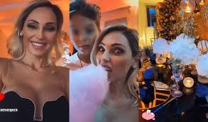 Il nuovo album fuori ora!👇 believe.ffm.to/annazero. Anna Tatangelo Festa Kitsch Per La Comunione Del Figlio Video Privato Video