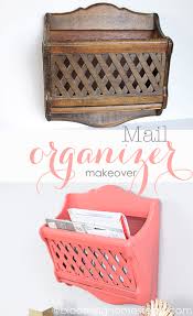 Fully functional rustic decor metal letter bin storage organizer. 14 Diy Mail Holder Ideas That Ll Have You Reaching For Your Glue Gun Full Home Living