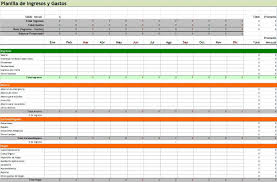 Ingresos Y Gastos En Excel Ingresos Y Gastos Gastos Finanzas