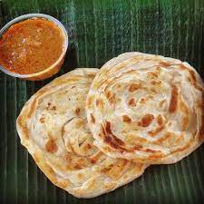 The Good Old Roti Prata Or Indian Pancake With Fish Or Meat Curry Gravy Prata May Come Fillings Eggs Being The Most Indian Food Recipes Indian Pancakes Roti