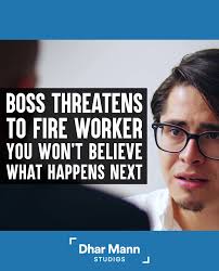Boss Threatens To Fire Employee, What Employee Does Is Shocking