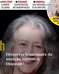 Martha Argerich, Reinoud Van Mechelen, Arvo Pärt, Alfred Brendel… Ils sont  au sommaire de votre numéro de septembre 2025 : précipitez-vous chez votre  marchand de journaux, afin de le découvrir, ainsi que