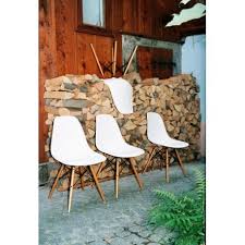 Buy Vitra Eames Plastic Chair Dsw Without Upholstery Old Colours By Charles Ray Eames 1950 The Biggest Stock In Europe Of Design Furniture