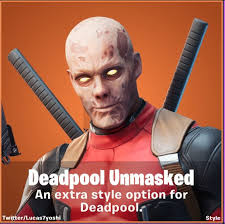 24 467 просмотров 24 тыс. Deadpool Fortnite Skin Style Dual Pistols Poi Leaked Fortnite Insider