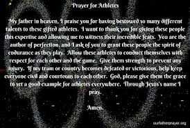 A Couple Prayers For Sports And Athletes A Perfect Time For The Olympics Pray Christian Catholic Prayer Rel Athletes Prayer Prayers Our Father Prayer