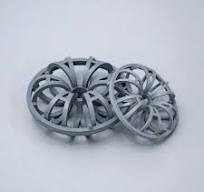 Plastic PE PP CPVC PTFE Teller Rosette Ring 25 mm, 47 mm, 51 mm, 73 mm, 95  mm, 100 mm, 145 mm Tellerette Ring for Scrubbing Tower Packing