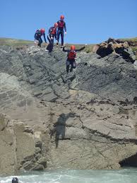 The huge cliffs that surround the cove are perfect for cliff diving. Cliff Jumping Wikipedia