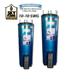 19.9 gal,208 vac,14.4 amps,commercial electric water heater. Sky Flame 20 Gallons 10 10 Swg Gas Water Heater Geyser Build Durable