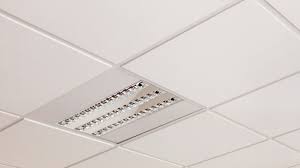 Ce sont de grandes plaques d'1m*1.50m recouvertes d'une couche d'alu. Pose De Faux Plafonds Suspendus En Pvc Ou Placo En Rhone Alpes
