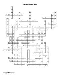 Ancient India And China Vocabulary Crossword For World History Ancient India World History History
