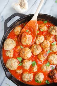 Easy Turkey Meatballs Gluten Free Erin Lives Whole Recipe Gluten Free Turkey Meatballs Easy Turkey Meatballs Easy Healthy Recipes