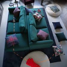 A Comfortable Ikea Vimle Sofa Serves As A Much Loved Centrepiece For The Living Room Ikea Vimle Sofa Ikea Living Room Ikea Vimle