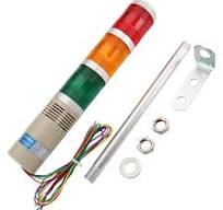 Industrial Signal Light Column LED Alarm Tower Light Indicator Flash Buzzer Red Green Yellow