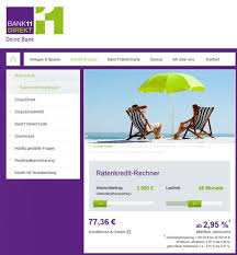 Bank mit der bankleitzahl (blz) 30060601. Vergleich Bank11 Ratenkredit Bank Of Scotland Kredit