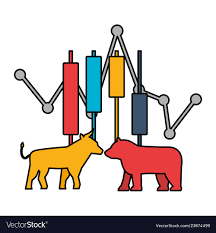 Bull Bear Trade Chart Stock Market