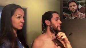 If you have medium length hair, it shouldn't be too difficult to style your hair like wolverine. Wife Helps Shave Beard Wolverine Style Youtube