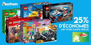 Auchan 25 D Economies Sur Une Selection De Produits Lego Lego Auchan Produits