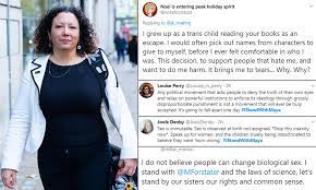 M forstater, s zadek, y guang, k yu, cx hong, m george. Harry Potter Author Jk Rowling Called A Terf On Twitter Over Support Of Maya Forstater Daily Mail Online