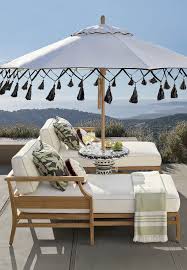 Carousel Umbrella Frontgate In 2020 Outdoor Rooms Patio Decor Patio Umbrellas